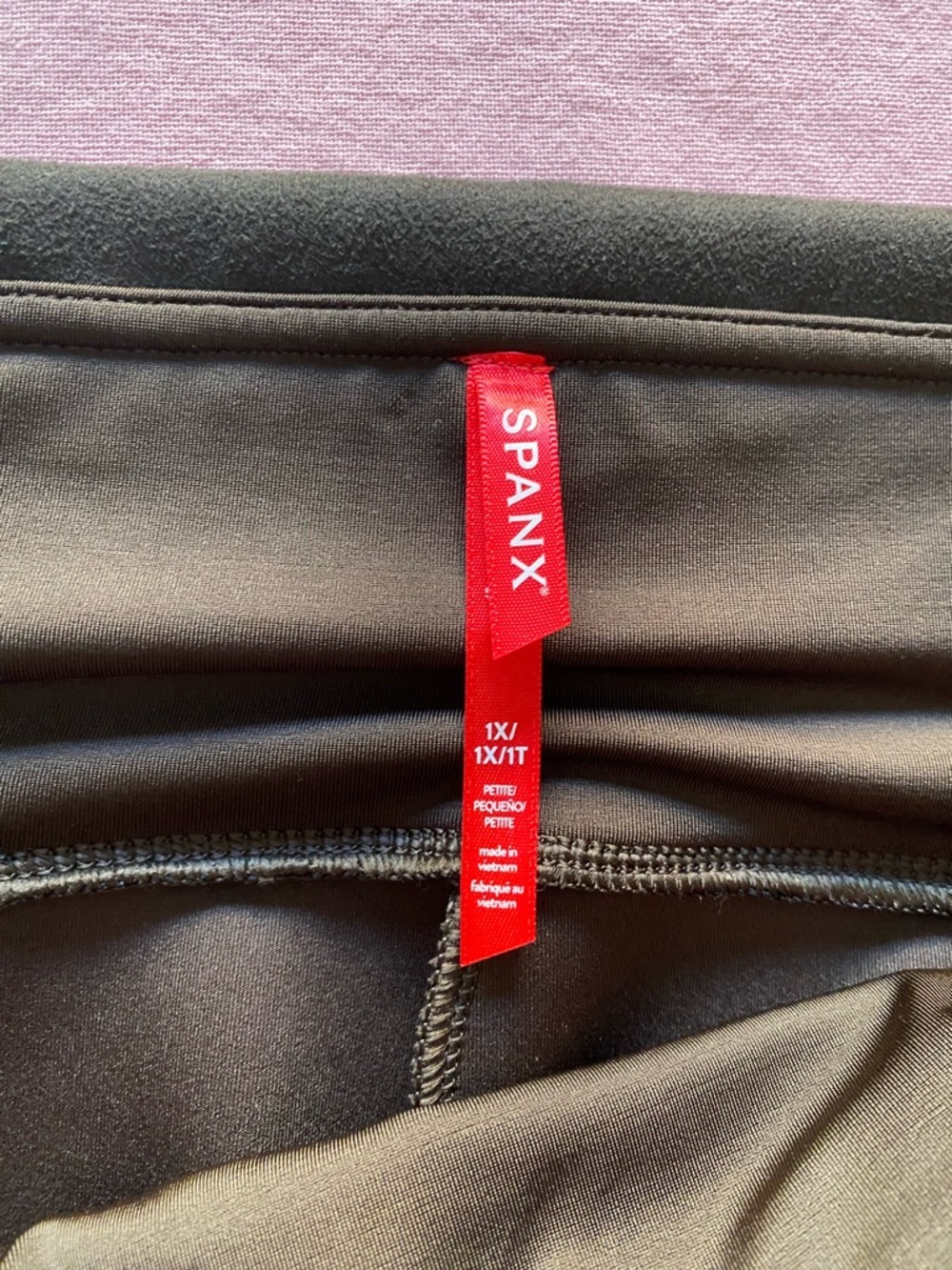 SPANX Brown Faux Suede Leggings Plus Size 1X - Picture 13 of 16